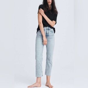 Rag & Bone Blue Jane Super High-Rise Ankle Cigarette Jeans
